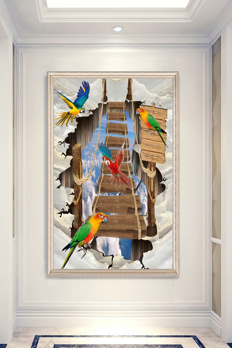 vẹt tranh 3d CBT1-500KG